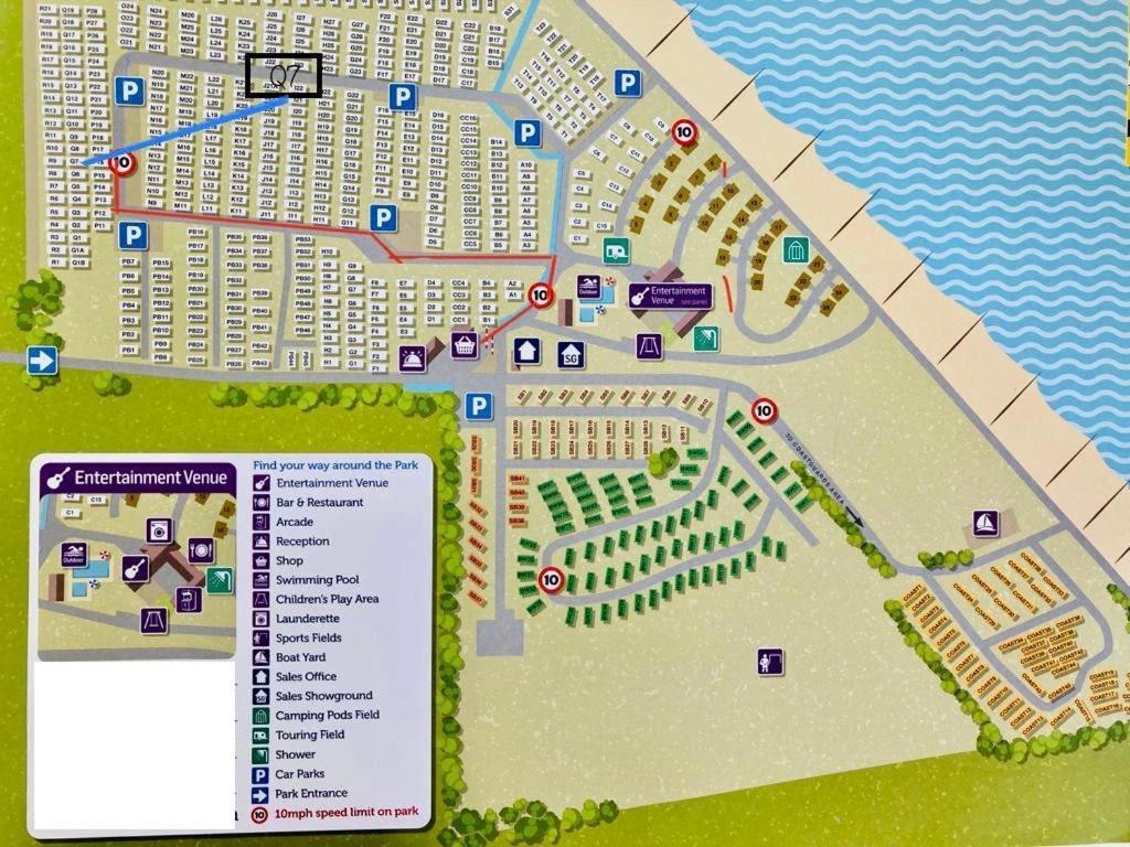 Seaview Holiday Rentals Chestfield Экстерьер фото